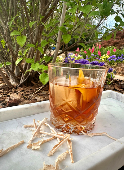 Bacon Fat Washed Old Fashioned