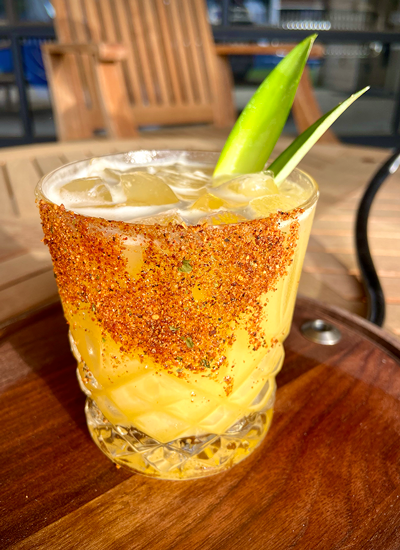 Smoked Mezcal Passionfruit Sour