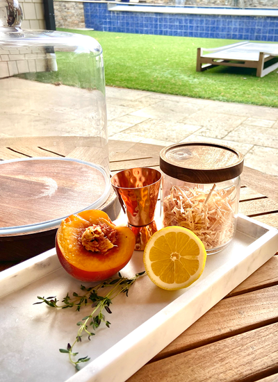 Smoked Peach Bourbon