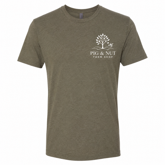 Vintage Military Green Triblend Tee